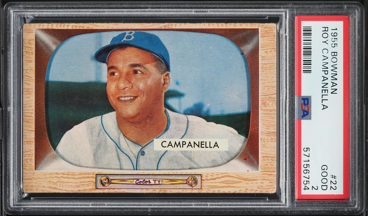 1955 Bowman Roy Campanella #22 PSA 2 GD