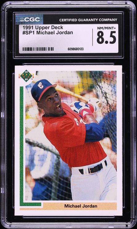 1991 Upper Deck Michael Jordan ROOKIE #SP1 CGC 8.5 NM-MT+