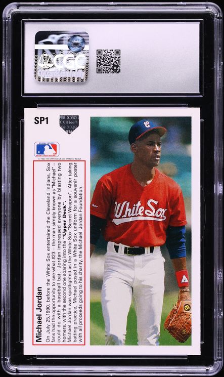 1991 Upper Deck Michael Jordan ROOKIE #SP1 CGC 8.5 NM-MT+