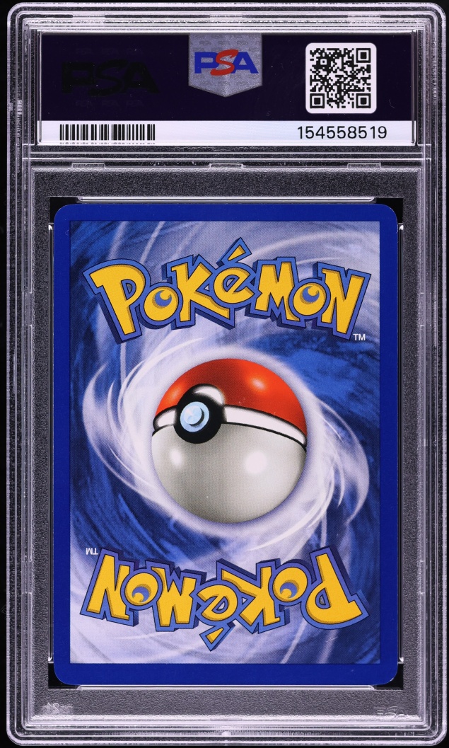 1999 Pokemon Fossil 1st Edition Slowbro #43 PSA 8 NM-MT