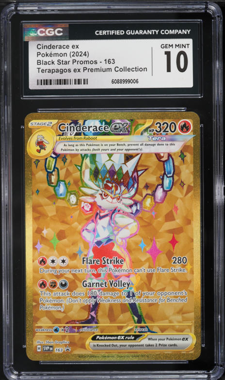 Pokemon Lapras Ex SVP 164 Gold Full Art Promo Card - Terapagos Ultra Premium Collection