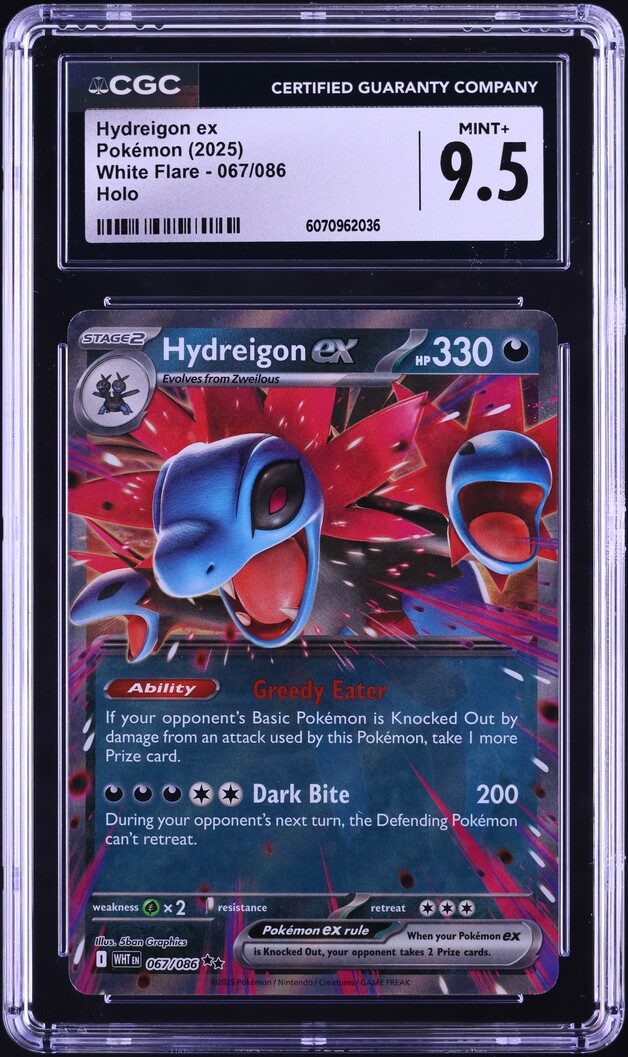 2025 Pokemon Japanese SV White Flare SAR Hydreigon ex #171