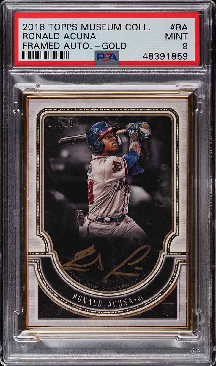 その他 TOPPS MUSEUM COLLECTION Acuna Jr. auto TOPPS MUSEUM COLLECTION Acuna Jr. auto