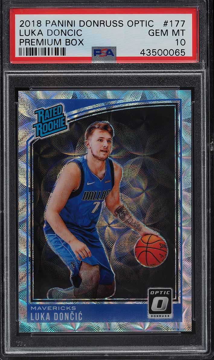 2018 Panini Prizm Silver Luka Doncic ROOKIE RC #280 PSA 10 GEM