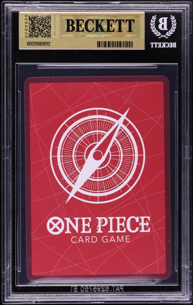 2025 One Piece Promo BVB Match Day Alt Art Leader Monkey D. Luffy #ST13-003 BGS 10 PRISTINE
