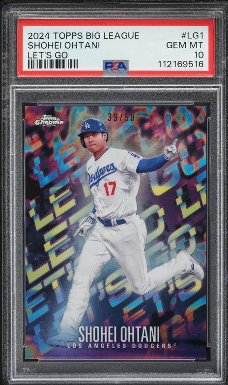 大谷翔平 2024 TOPPS BIG LEAGUE GEM MINT 10 2024 Topps Big League - Shohei Ohtani #1 for sale online | eBay