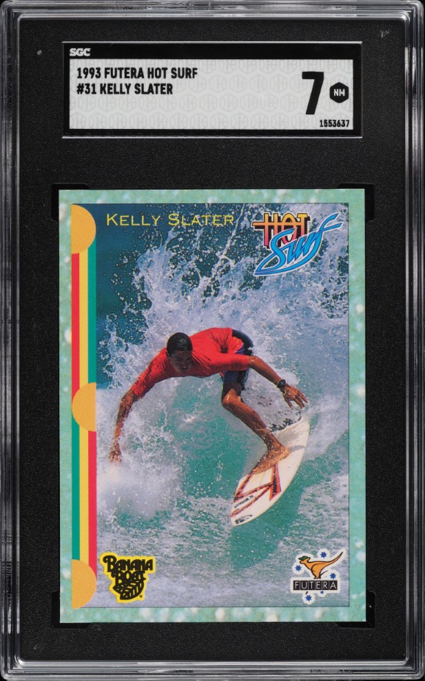 1993 Sports Illustrated For Kids II Kelly Slater #175 BGS 5 EX on