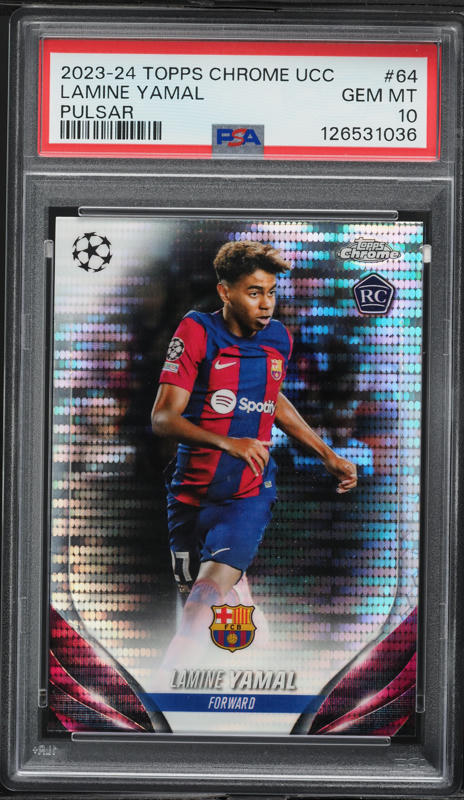 2019 Topps Chrome Refractor Vladimir Guerrero Jr. ROOKIE #201 PSA