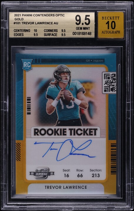 2020 Select '21 XRC Tie Dye Prizm Redemption Trevor Lawrence RC