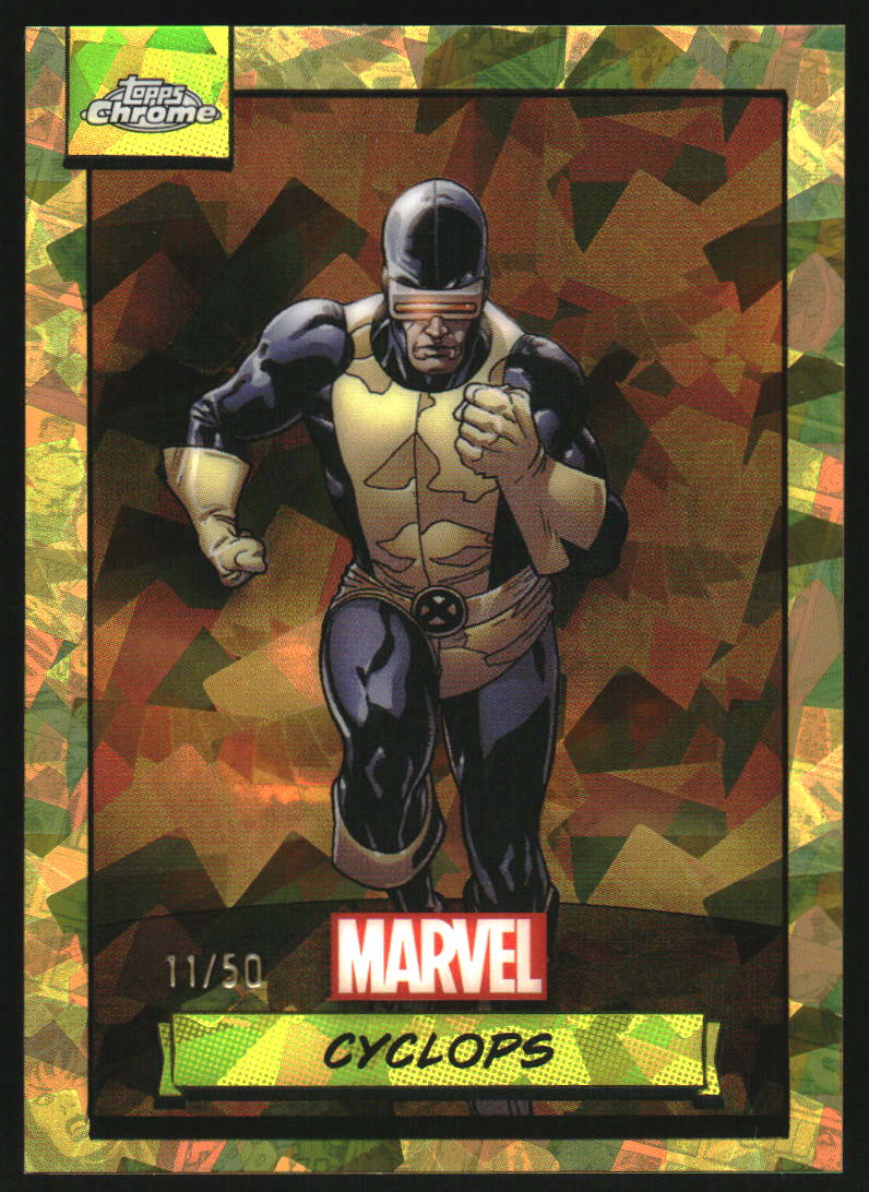 2024 Topps Chrome UK Sapphire Edition Marvel Gold 35 X23 /50 on