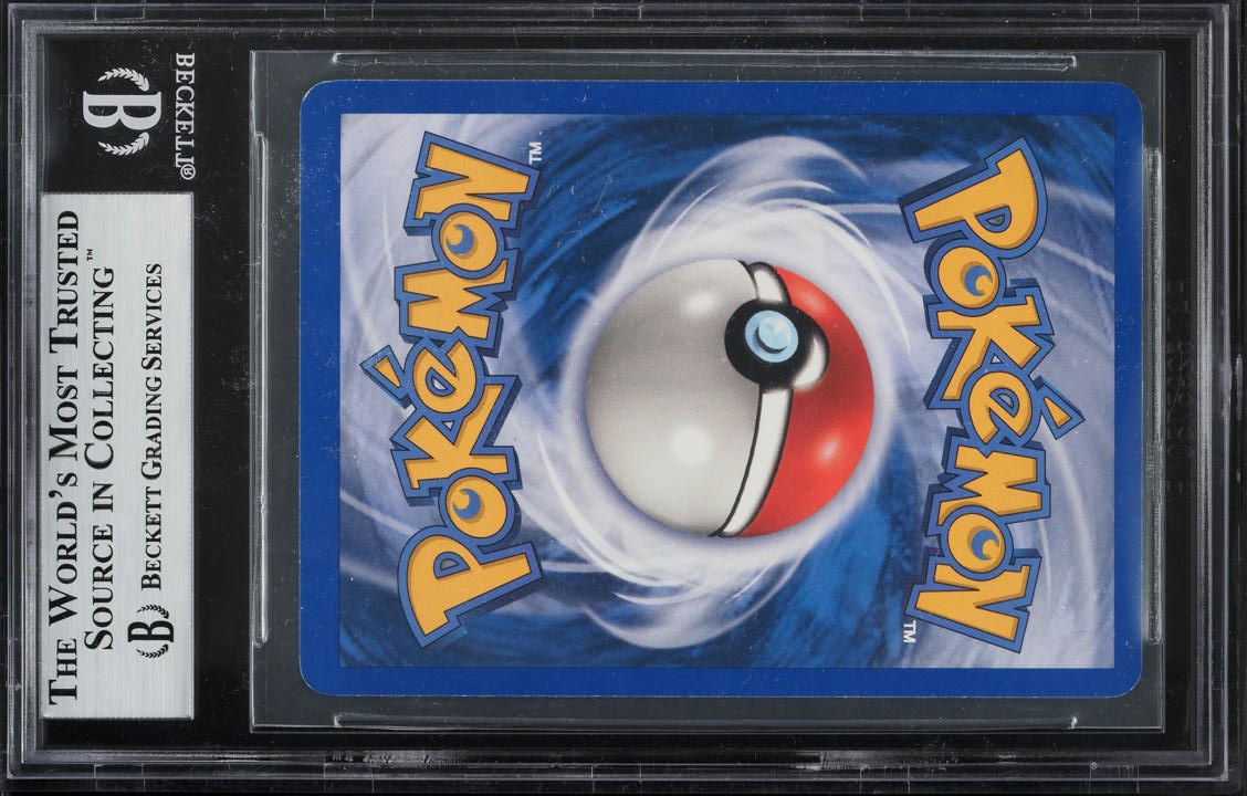 2002 Pokemon Expedition Match Print Manhole BGS 8.5 NM-MT+