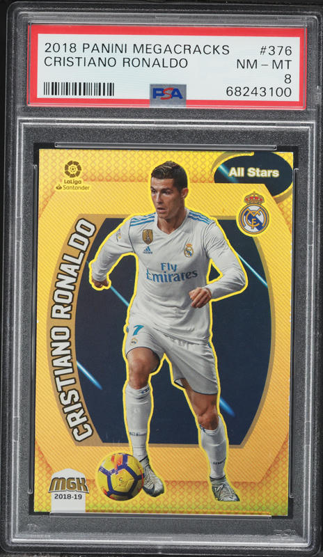 2018 Panini National Convention Magnetic Fur Cristiano Ronaldo /99