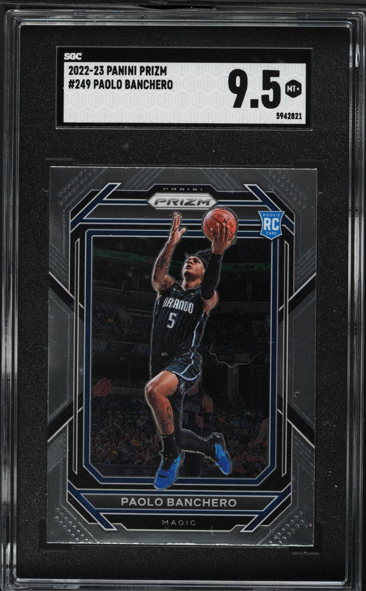2022 Panini Prizm Paolo Banchero ROOKIE #249 SGC 9.5 MINT+