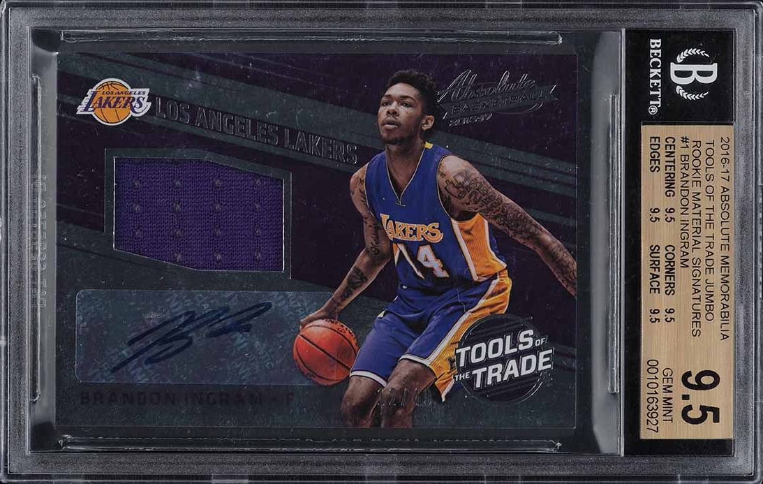 2016 Absolute Memorabilia Tools The Trade Brandon Ingram RC PATCH