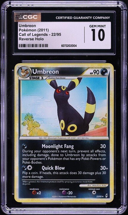 2000 Pokemon Japanese Crossing The Ruins Holo Umbreon #197