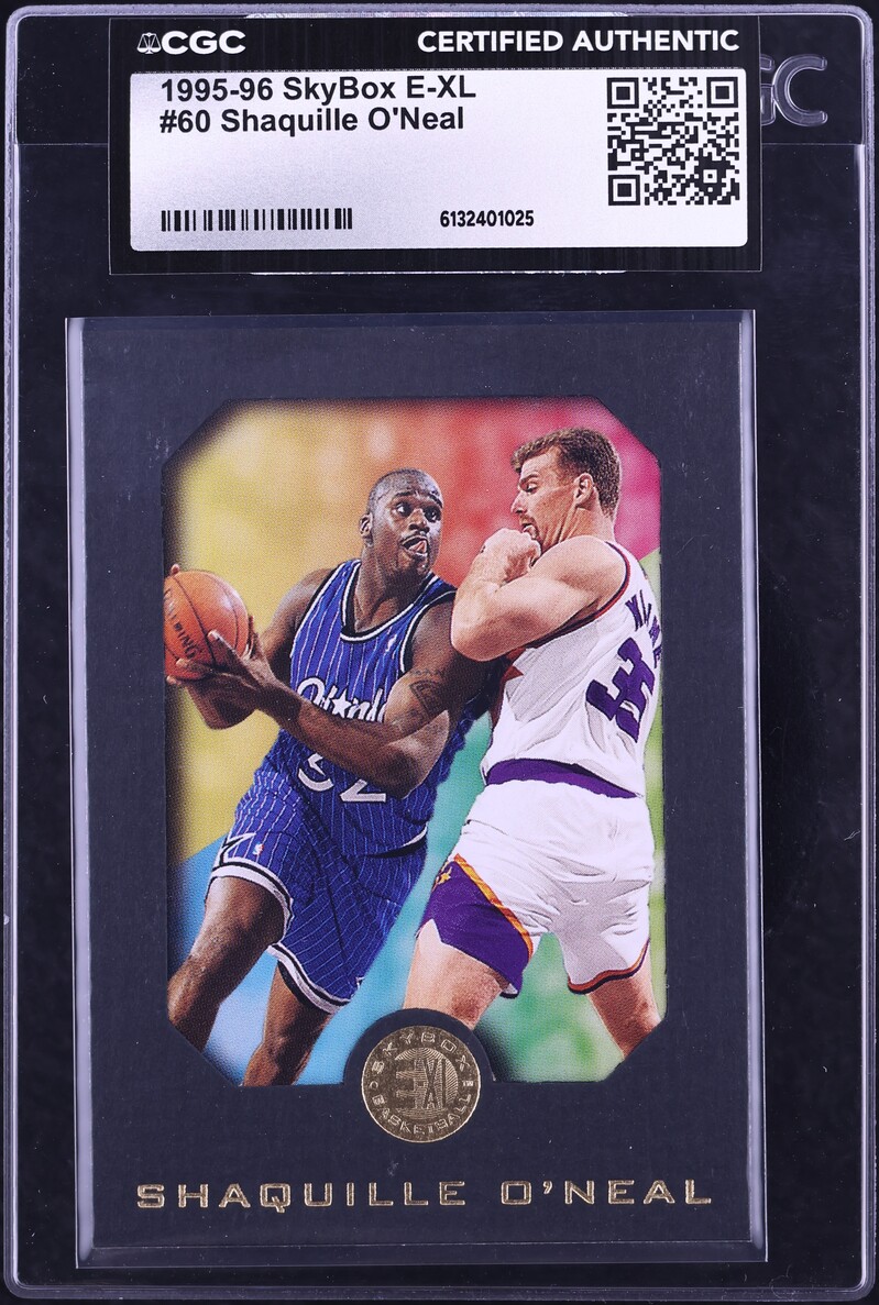 1995 Skybox E-XL Shaquille O'Neal #60 CGC AUTH