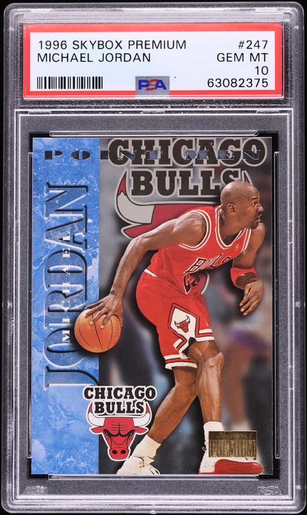 1996 Skybox Premium Michael Jordan #247 PSA 10 GEM MINT