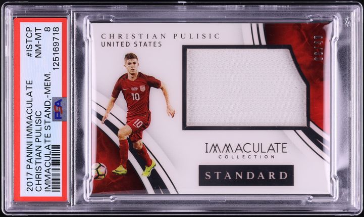 2017 Immaculate Soccer White Box Cristiano Ronaldo PATCH AUTO 1/1