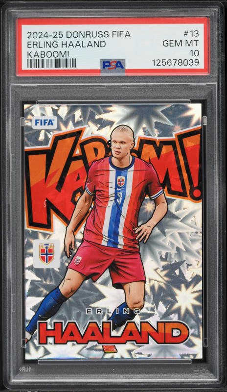 2020 Topps Chrome UEFA Champions League Sapphire Orange Erling