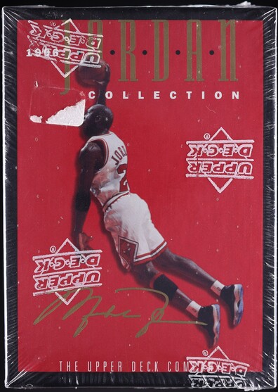 1996 SPx Holoview Heroes Die-Cut Michael Jordan #H1 PSA 8 NM-MT on