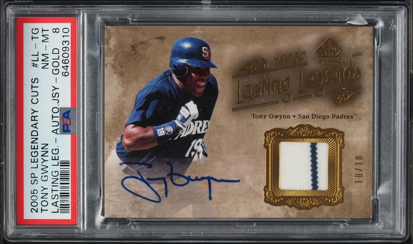 1998 Skybox E-X 2001 Essential Credentials Future Tony Gwynn