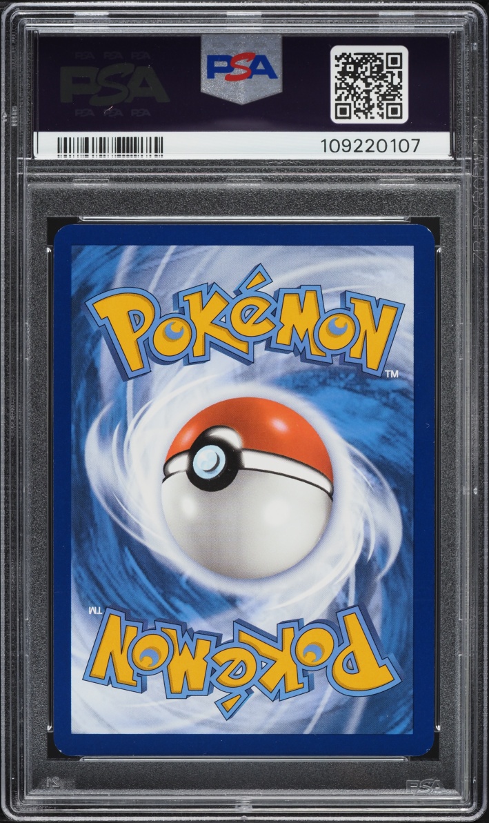 2025 Pokemon Scarlet & Violet Prismatic Evolutions Master Ball Reverse Holo Vaporeon #22 PSA 8