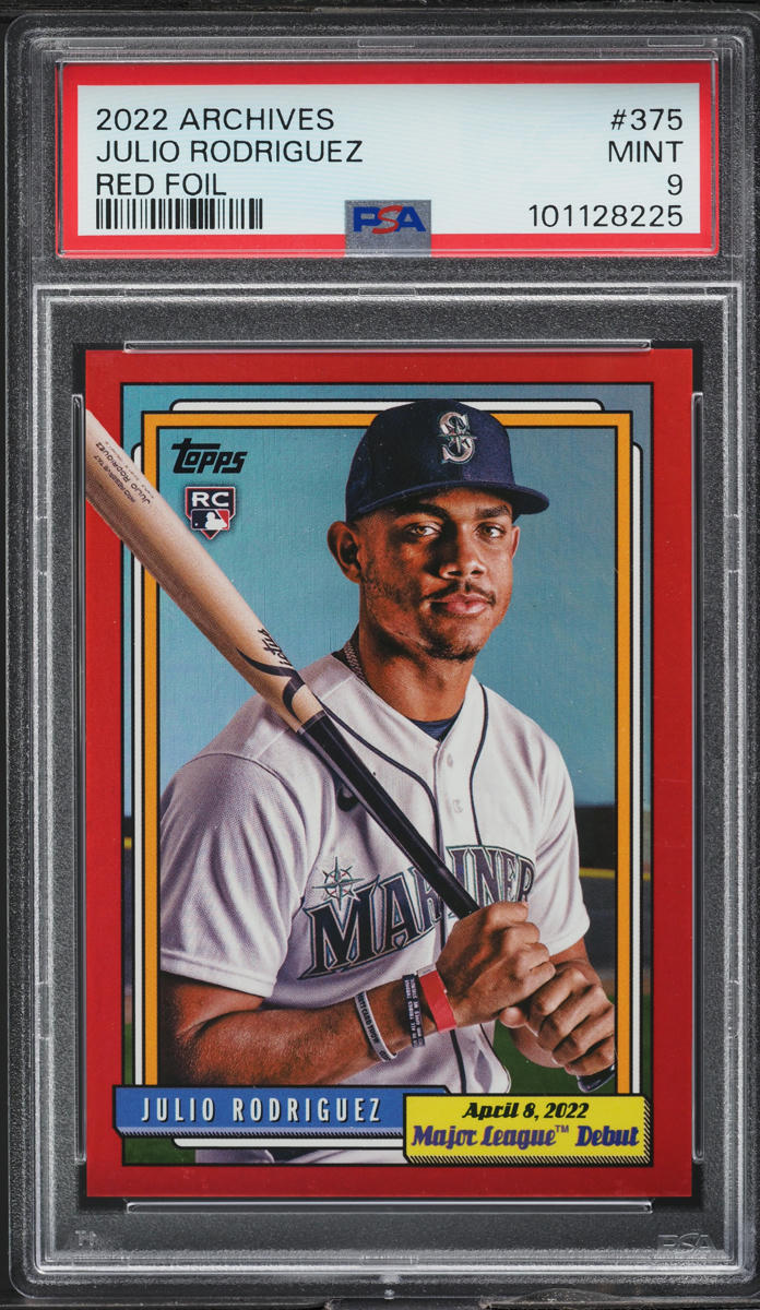Julio Rodriguez 2022 Topps Update #US44 SSP Variation (with Ichiro