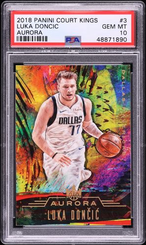 2018 Panini Prizm Silver Luka Doncic ROOKIE RC #280 PSA 10 GEM
