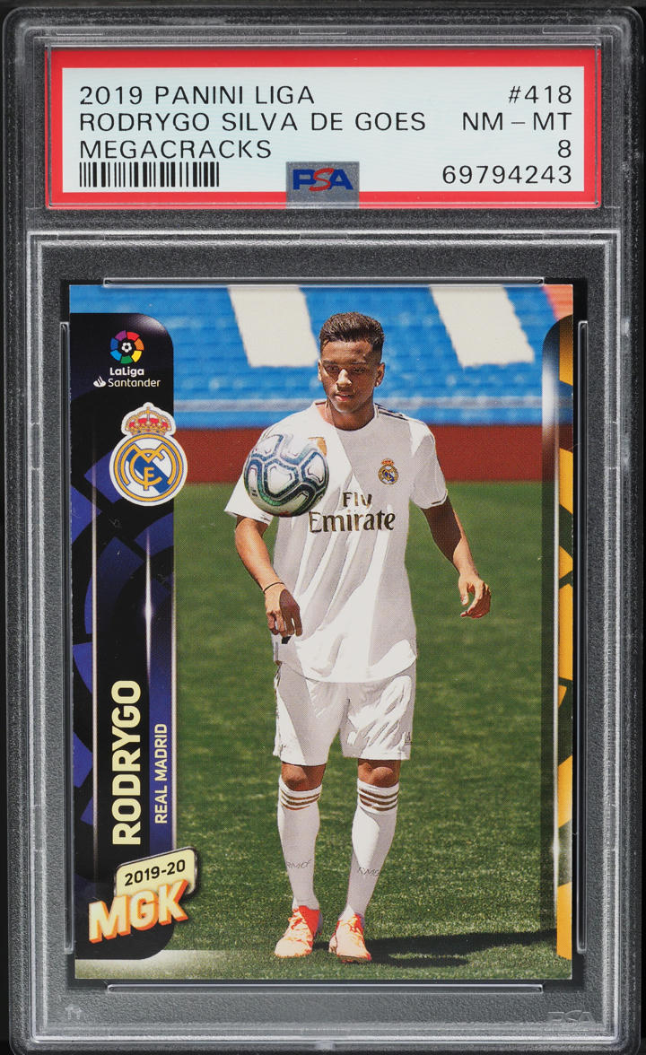 2019 Panini Liga Megacracks Rodrygo Silva De Goes ROOKIE RC #418