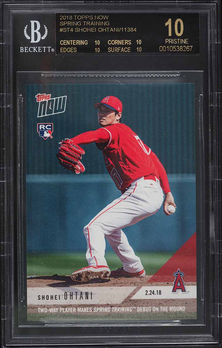 ゲームセンター・ゲームカード 2018 Shohei Ohtani  Topps PSA 10 s-l400.jpg