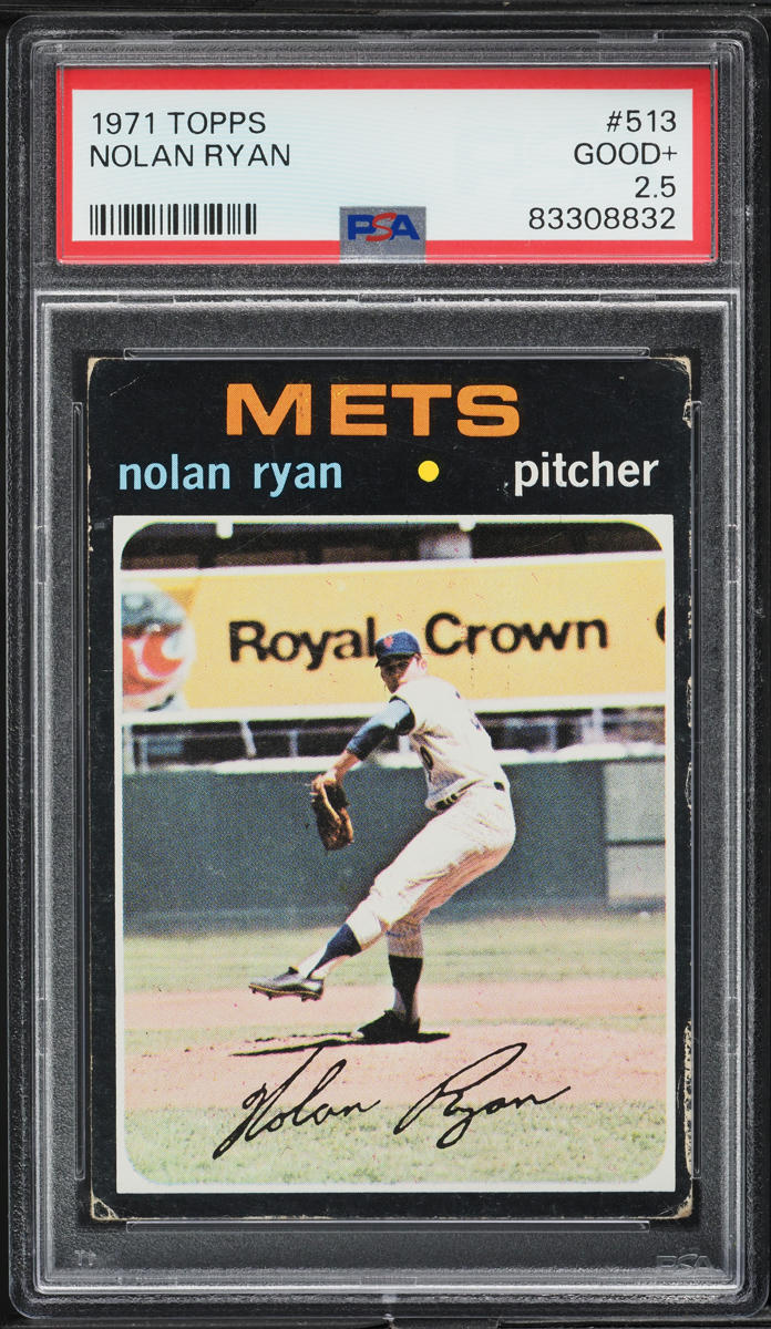 1971 Topps Nolan Ryan #513 PSA 2.5 GD+