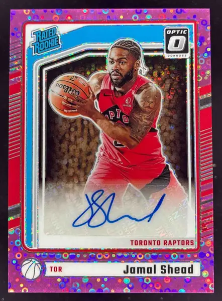 2016 Donruss Optic Signatures Purple Jamal Murray ROOKIE