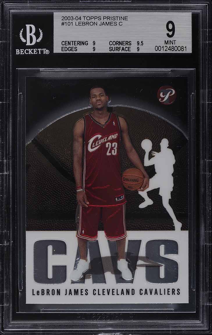 その他 topps contemporary Lebron James RC 2003 Topps Contemporary Collection #1 Lebron James Rookie RC
