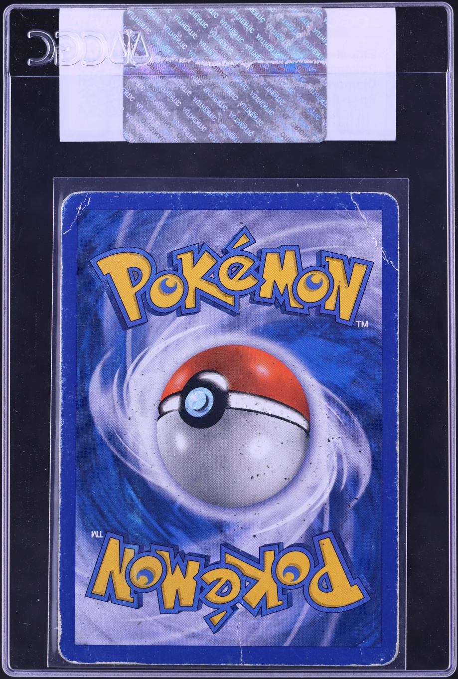 2007 Pokemon Diamond & Pearl Poke-Power Corrected Holo Empoleon LV.X #120 CGC AUTH
