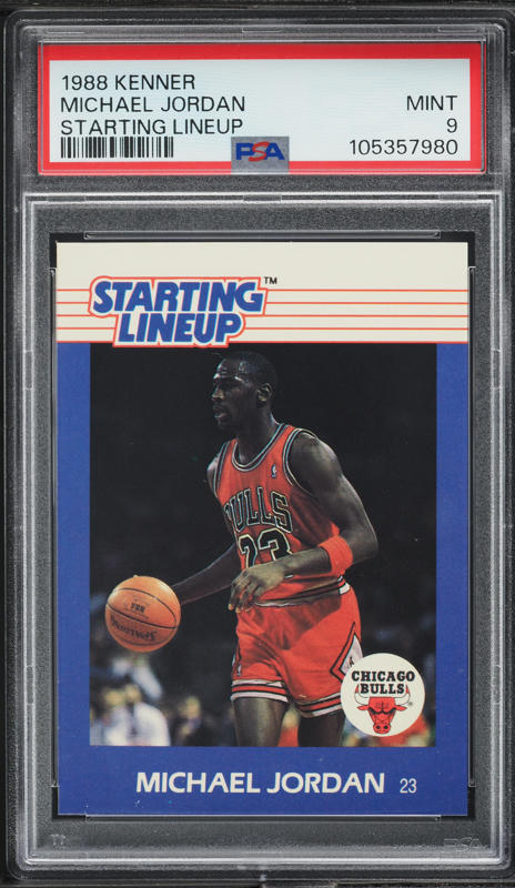 1988 Kenner Starting Lineup Michael Jordan CGC AUTH on Fanatics
