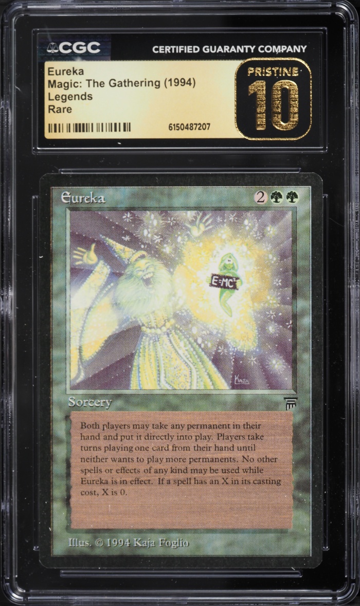 1994 Magic The Gathering MTG Legends Eureka CGC 10 PRISTINE