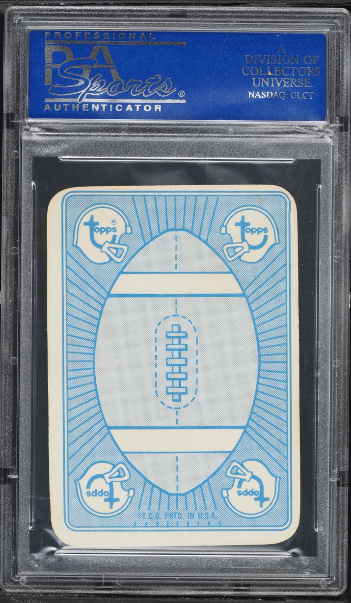 1971 Topps Game Cards Joe Namath #3 PSA 6 EXMT