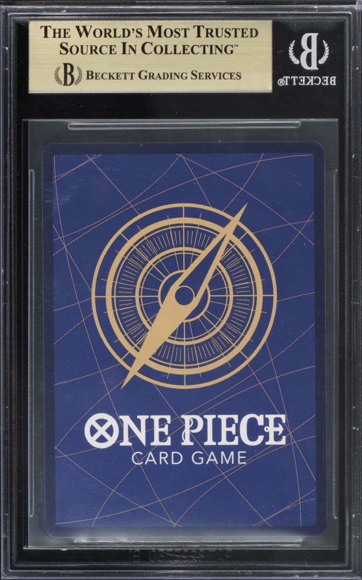 2022 One Piece Japanese Paramount War Manga Alt Art Portgas D. Ace #OP02-013 BGS 10 PRISTINE