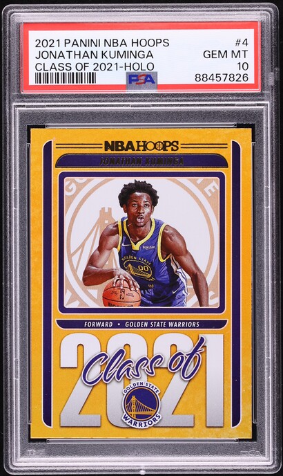 2021 Metal Universe Champions A Cut Above Die-Cut Jonathan Kuminga