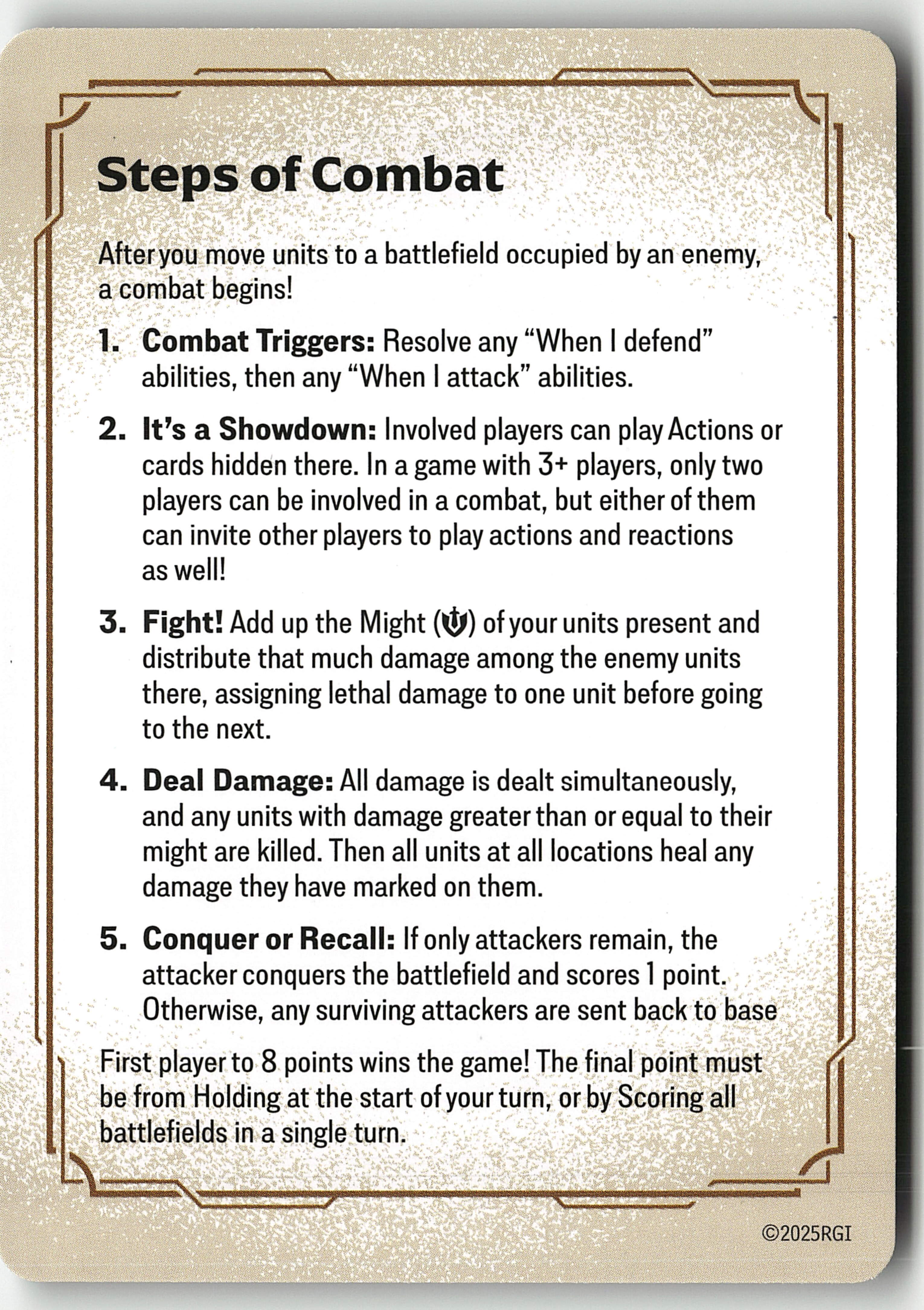 2026 Riftbound League Of Legends LoL Vendetta Steps Of Combat Card