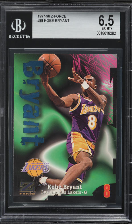 1997 Skybox Z-Force Fast Track Kobe Bryant #2FT CSG 8 NM-MT