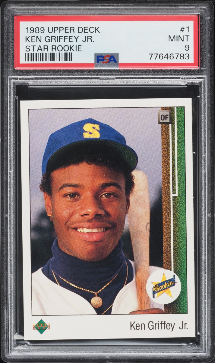 1989 Upper Deck Ken Griffey Jr. ROOKIE #1 PSA 9 MINT