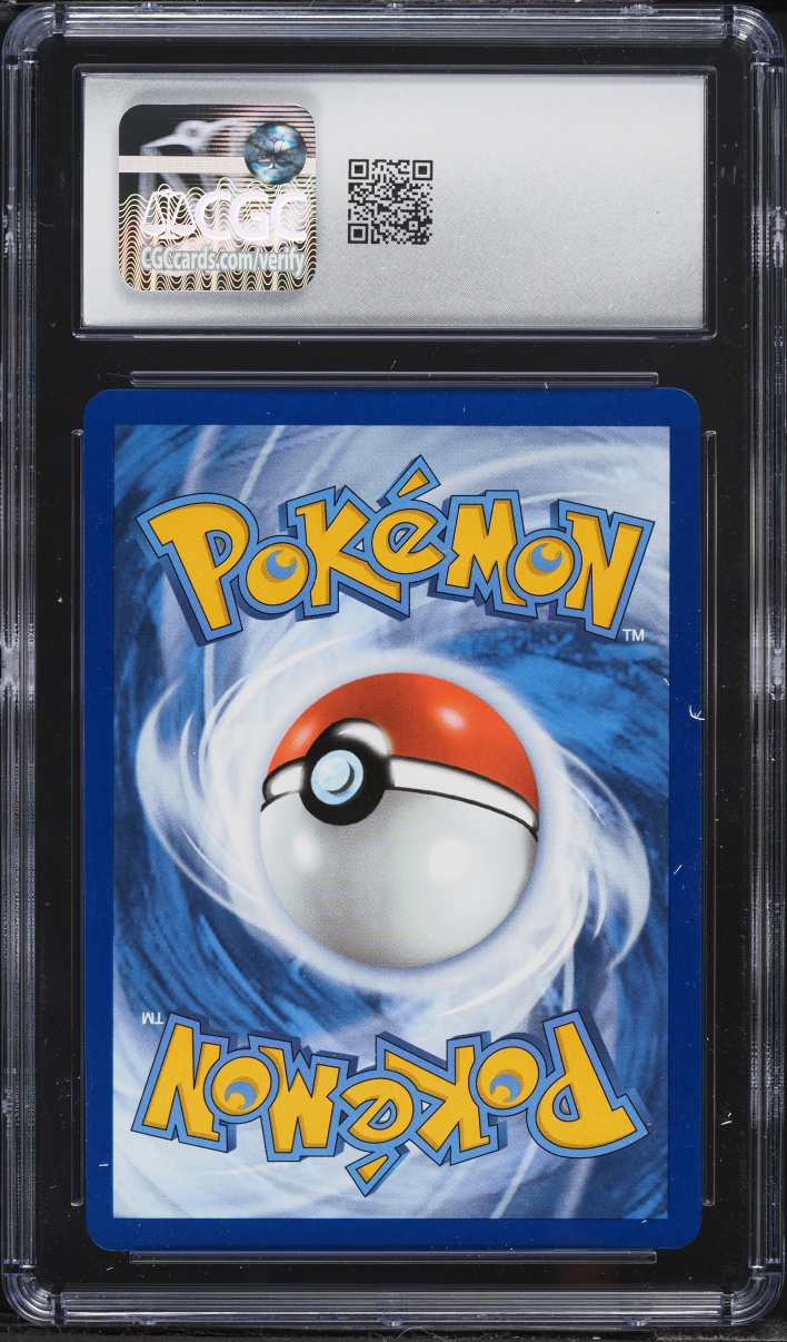 2025 Pokemon Scarlet & Violet White Flare Holo Bouffalant ex #77 CGC 10 GEM MINT