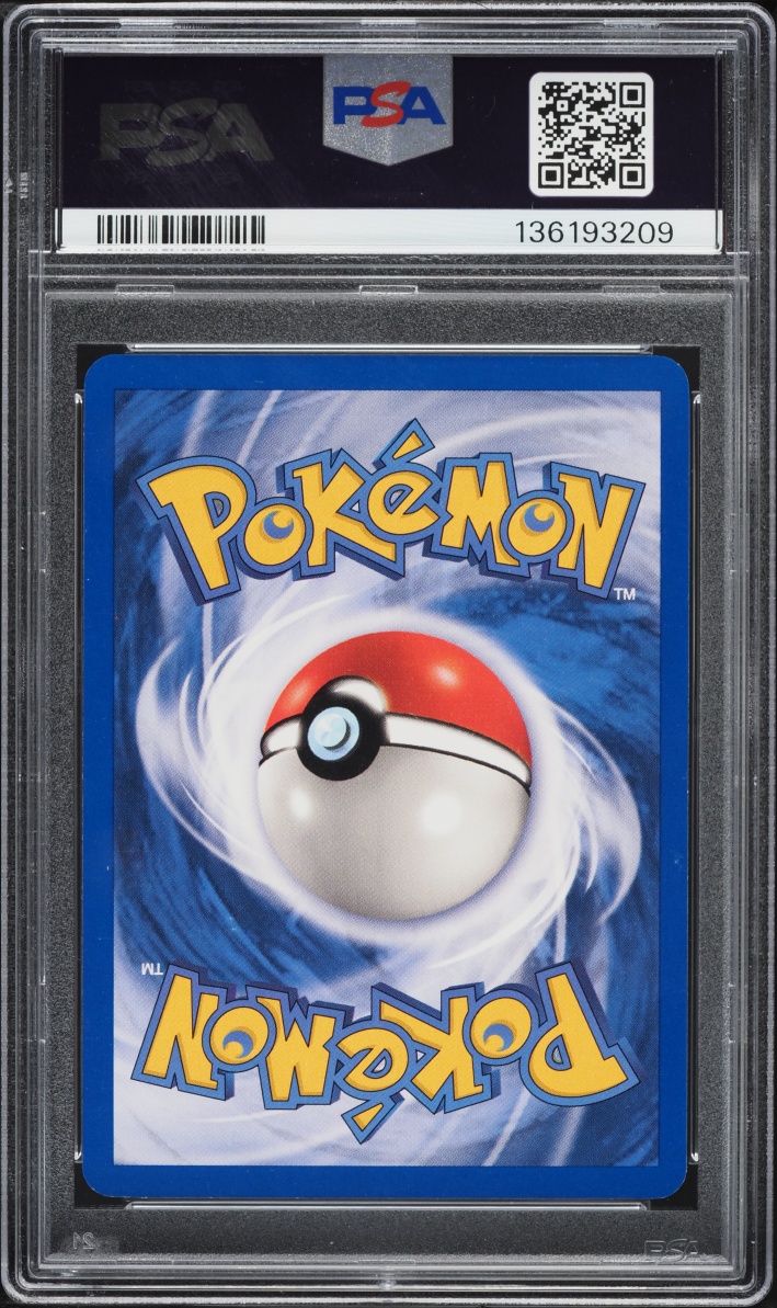 2000 Pokemon Team Rocket 1st Edition Holo Dark Weezing #14 PSA 9 MINT