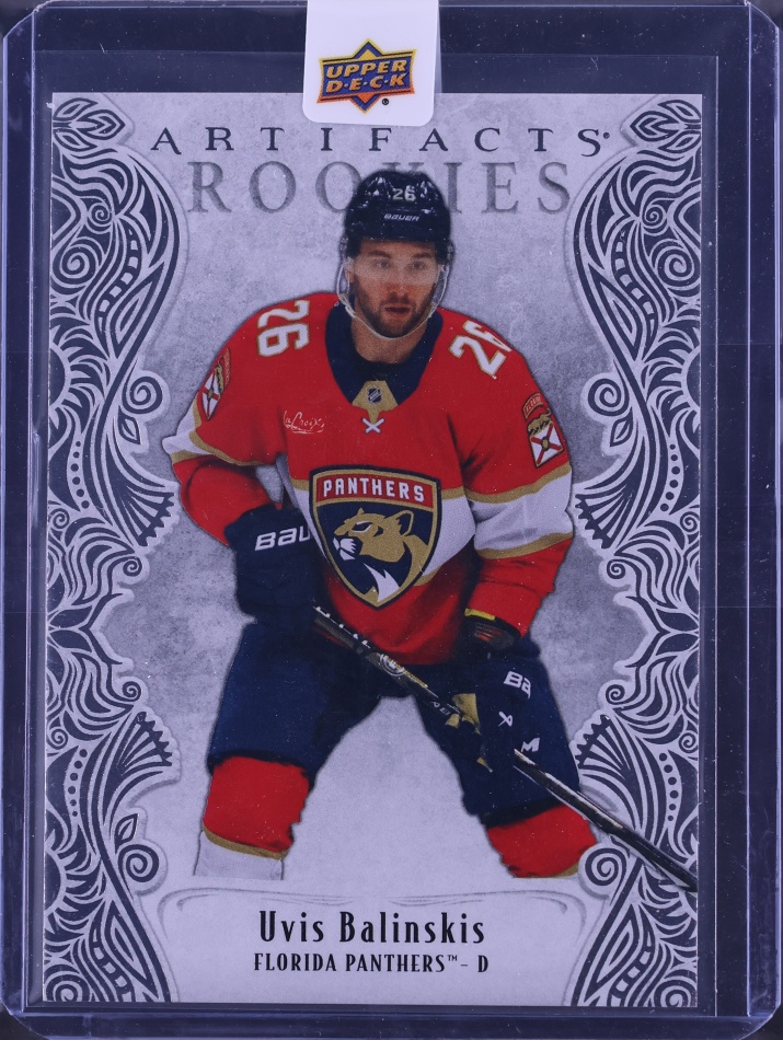 2025 Upper Deck Artifacts Redemptions Uvis Balinskis ROOKIE /999 #212 CGC AUTH