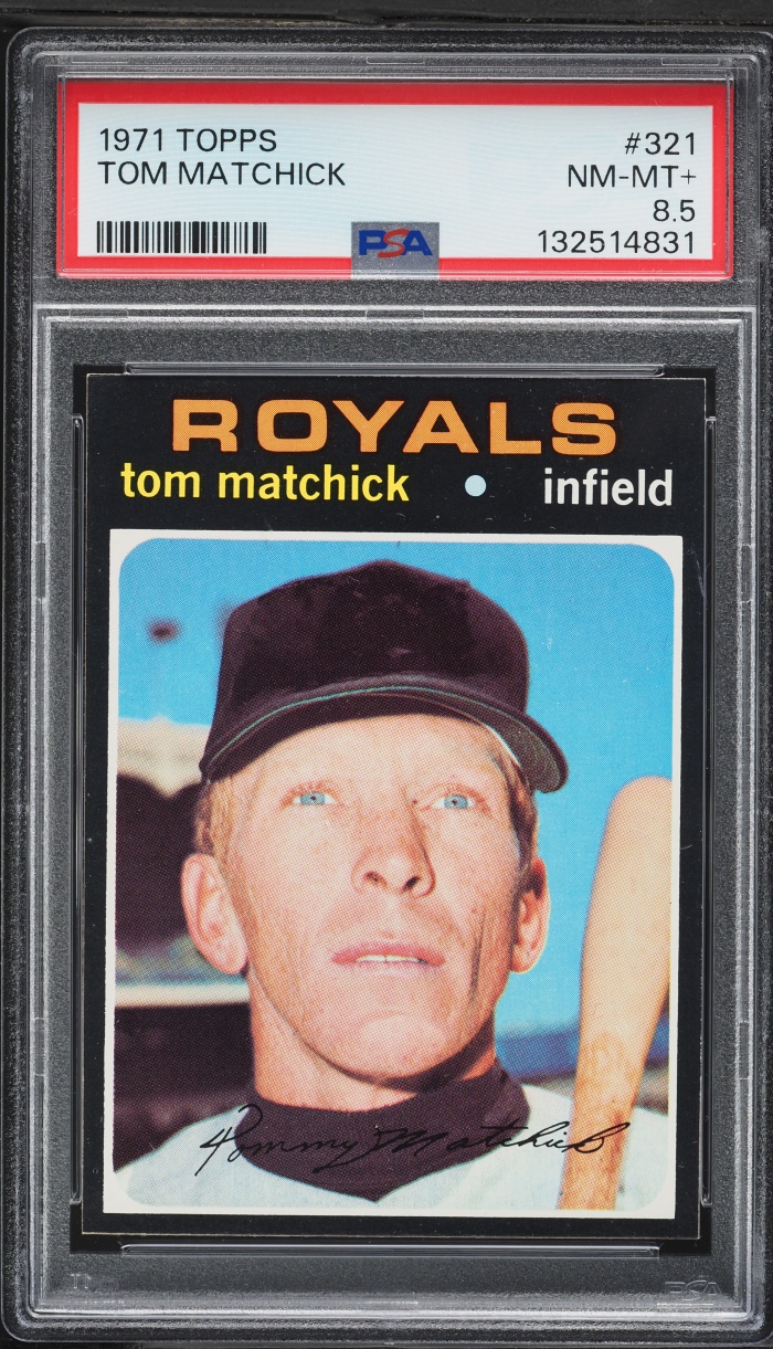 1971 Topps Tom Matchick #321 PSA 8.5 NM-MT+