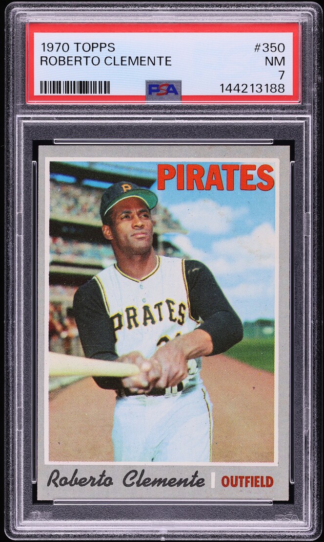 1970 Topps Roberto Clemente #350 PSA 7 NRMT