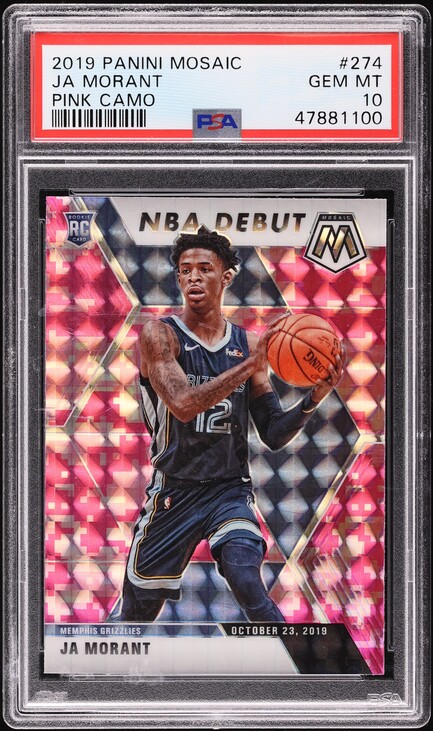 その他 ja morant new beginnings /49 gem mint 10 2019 Panini Status Ja Morant ROOKIE #28 PSA 10 GEM MINT on