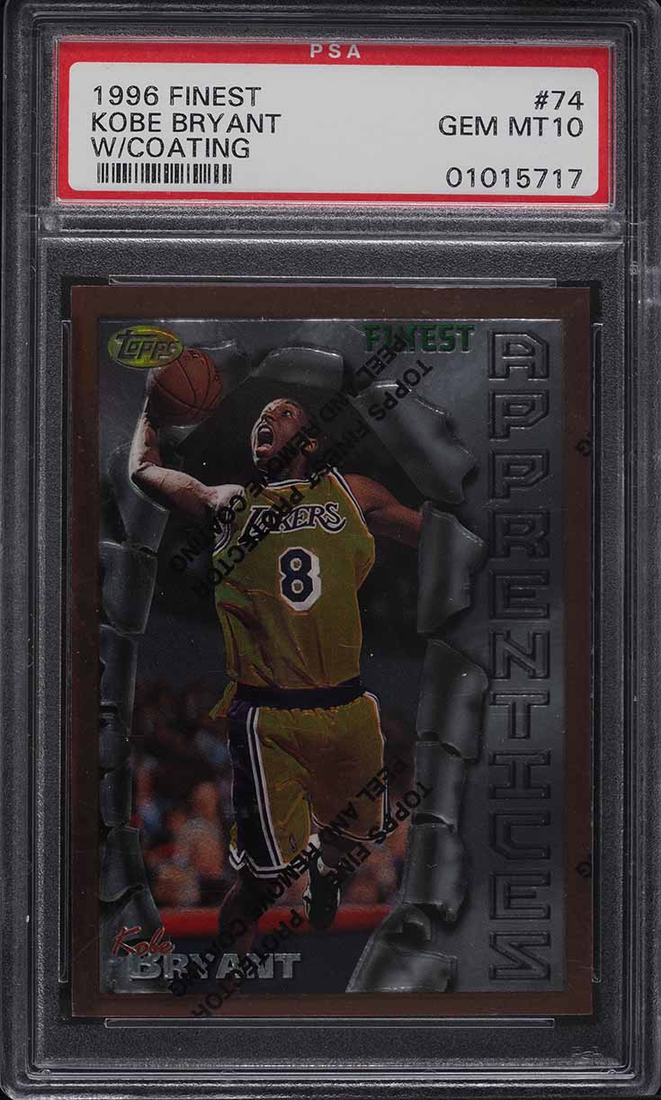kobe bryant rookie card graded 10 1996-97 Collector's Choice #LA2 PSA | Gem Mint 1996 Fleer Metal #181 Kobe