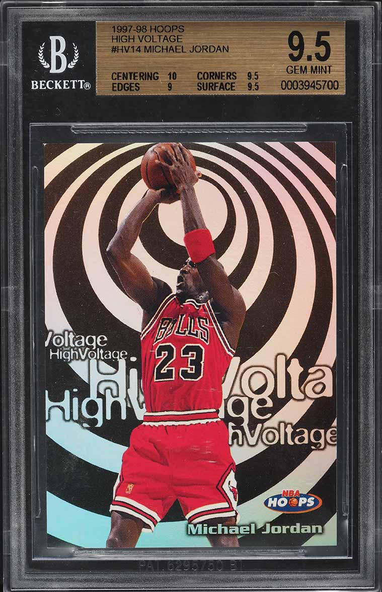 1997 Finest Basketball Michael Jordan #271 PSA 9 MINT on Fanatics